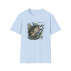 Grunge Bass & Lightning T-Shirt