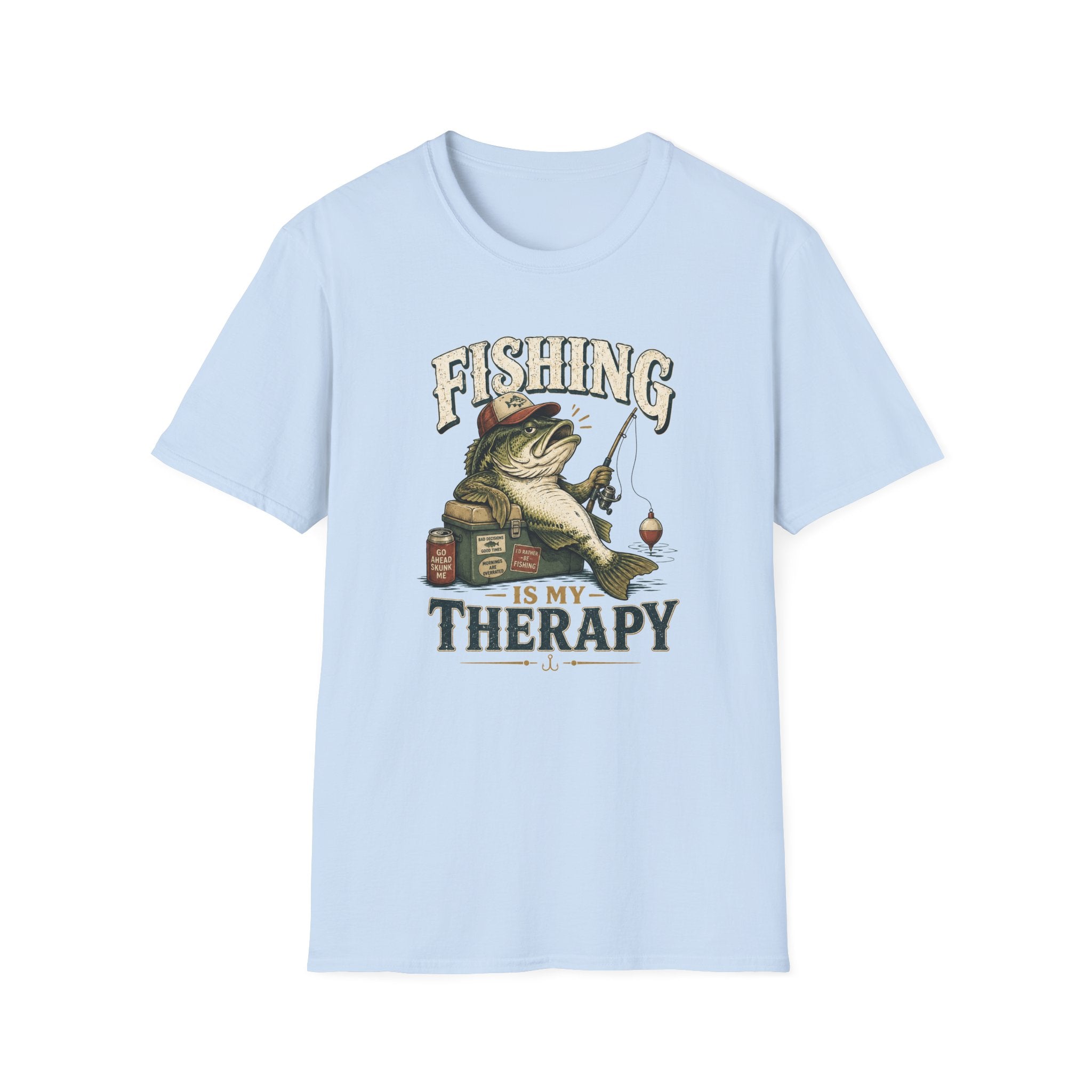 Fishing Is My Therapy T-Shirt