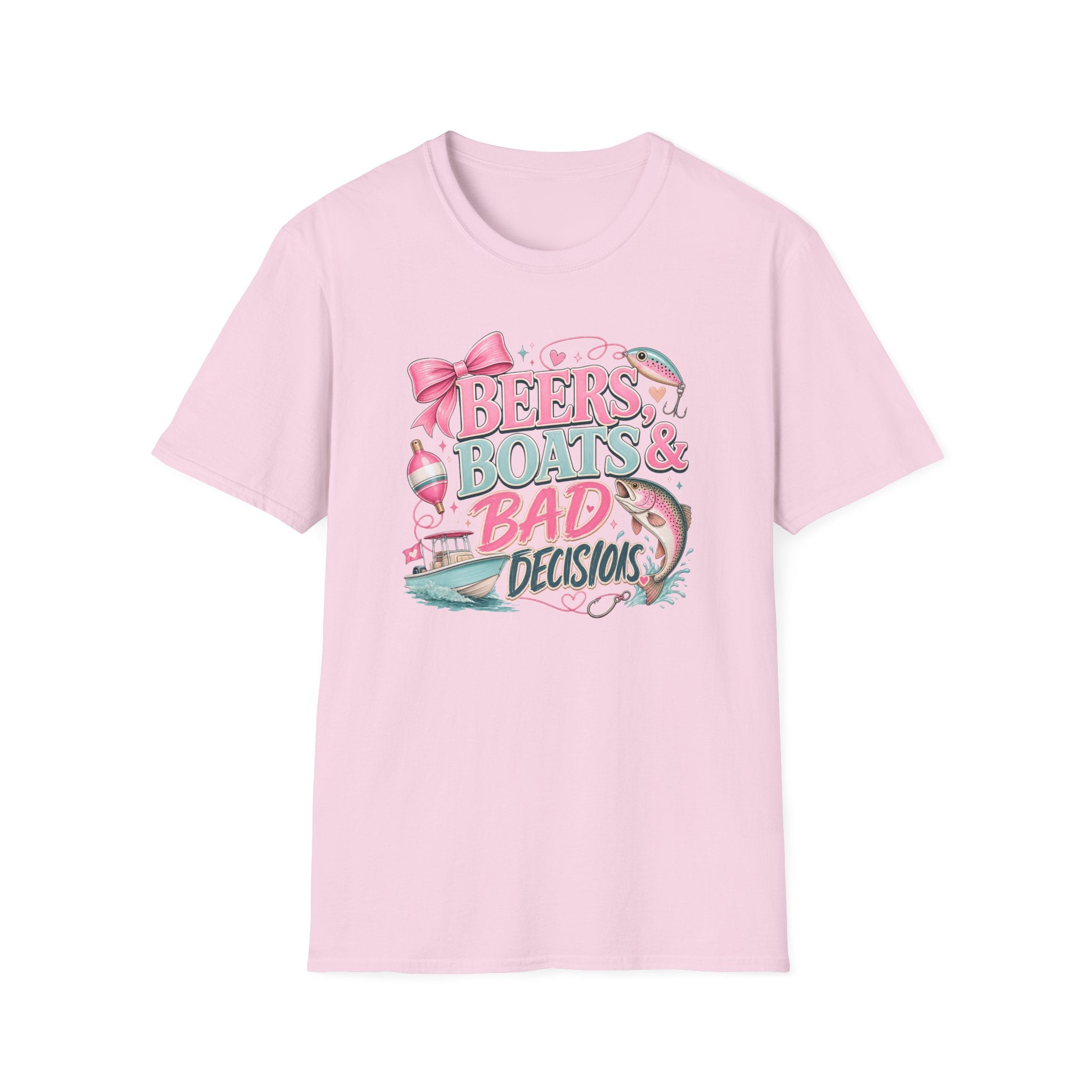 Beers Boats & Bad Decisions T-Shirt