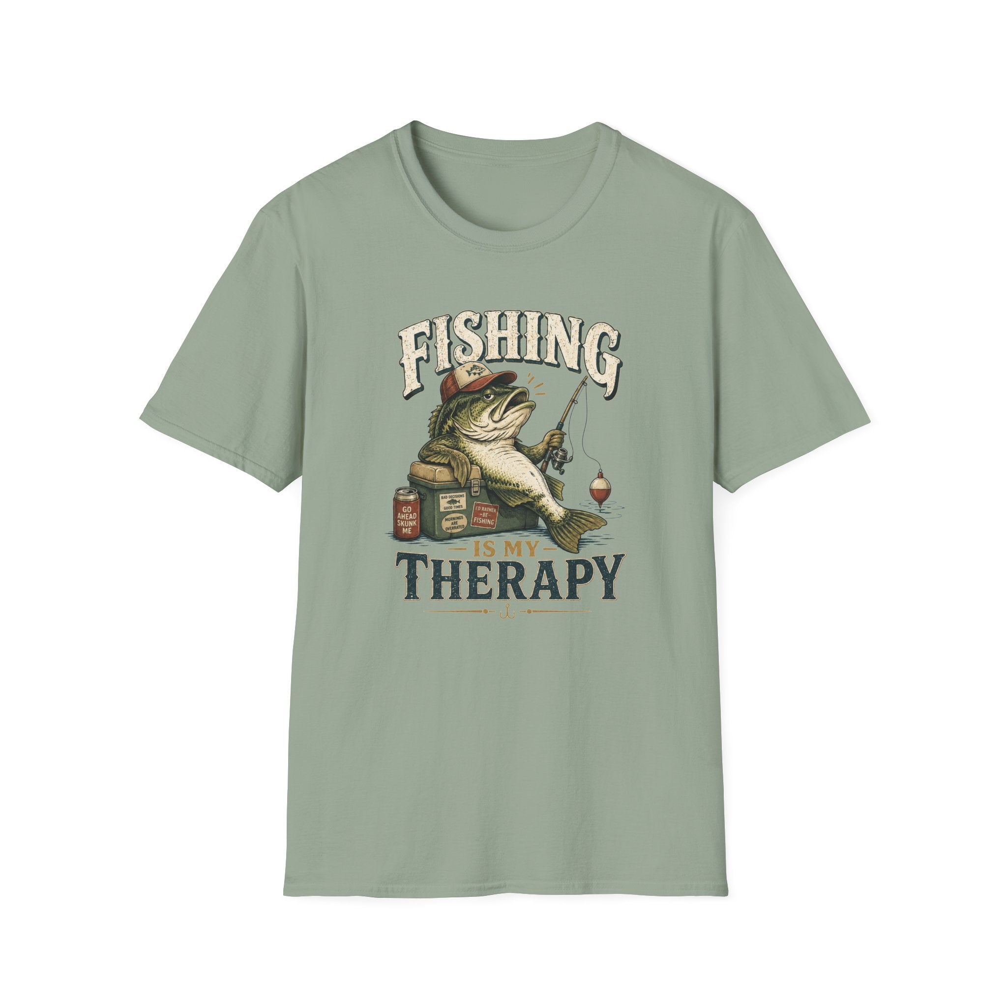 Fishing Is My Therapy T-Shirt