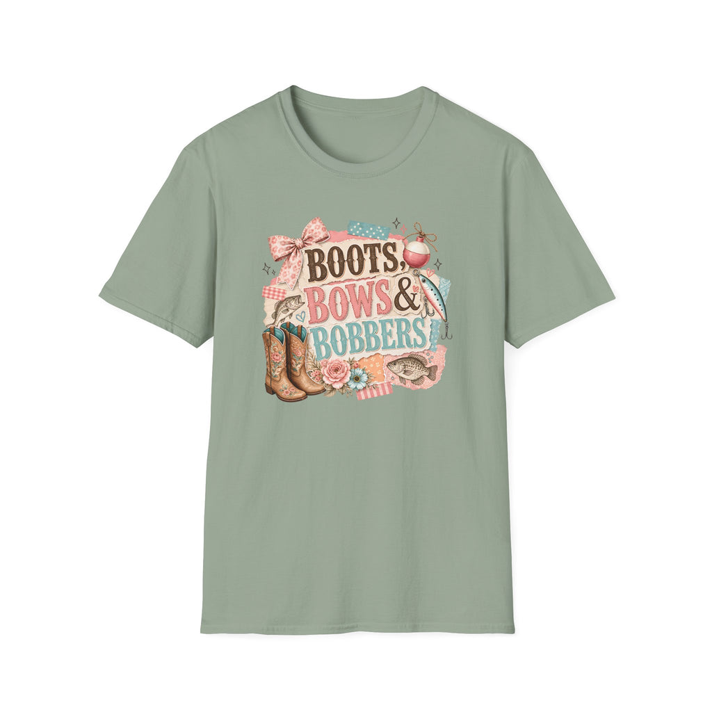 Boots Bows & Bobbers T-Shirt