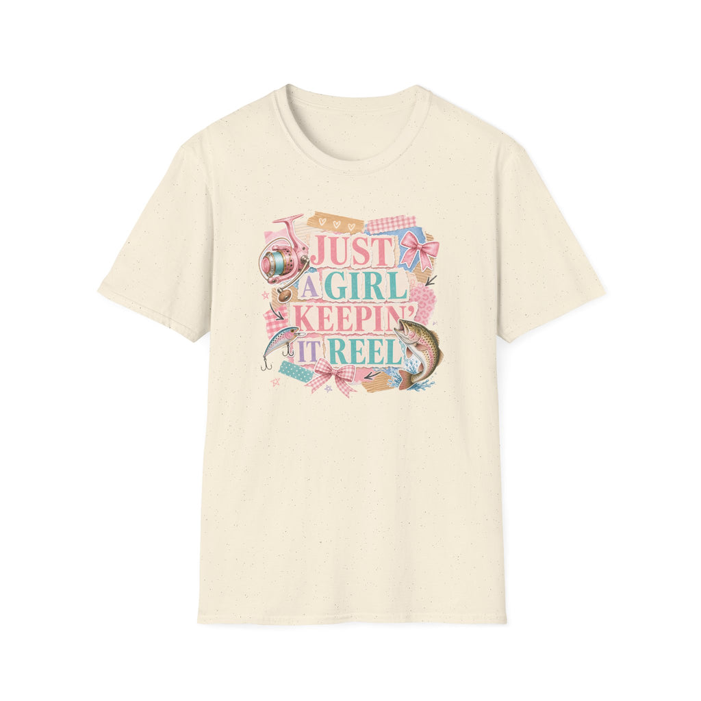 Just A Girl Keepin' It Reel T-Shirt