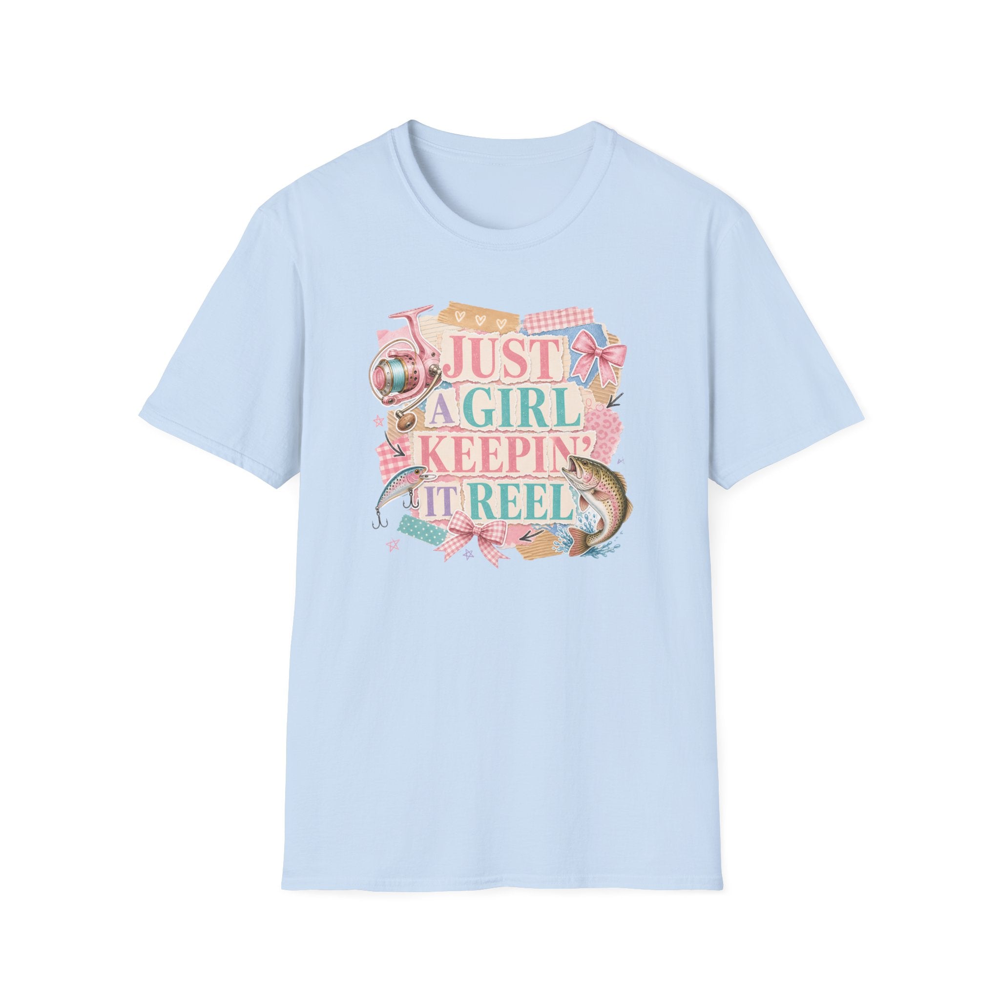 Just A Girl Keepin' It Reel T-Shirt