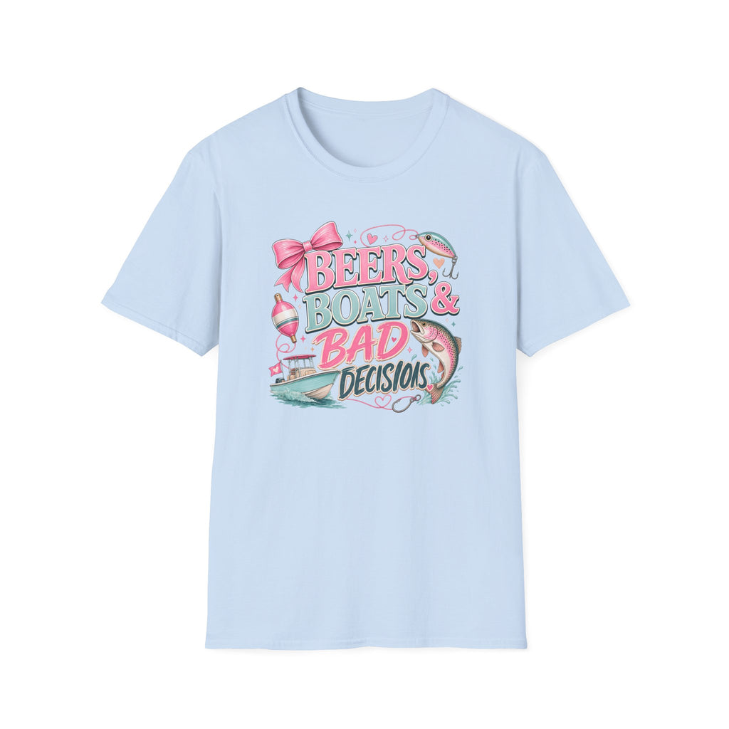 Beers Boats & Bad Decisions T-Shirt