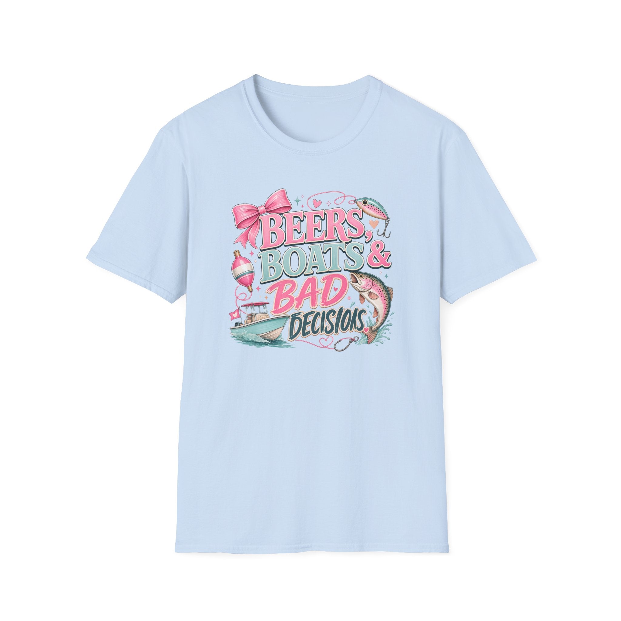 Beers Boats & Bad Decisions T-Shirt