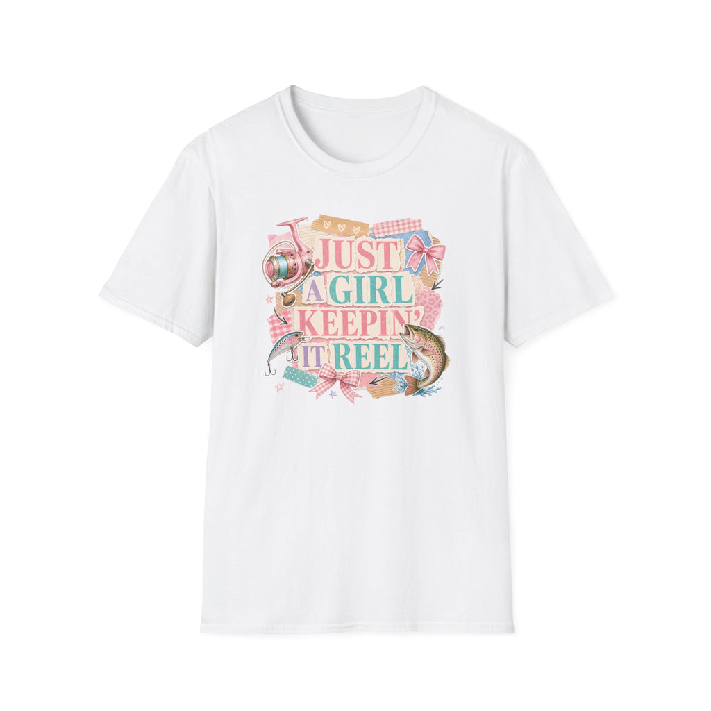 Just A Girl Keepin' It Reel T-Shirt