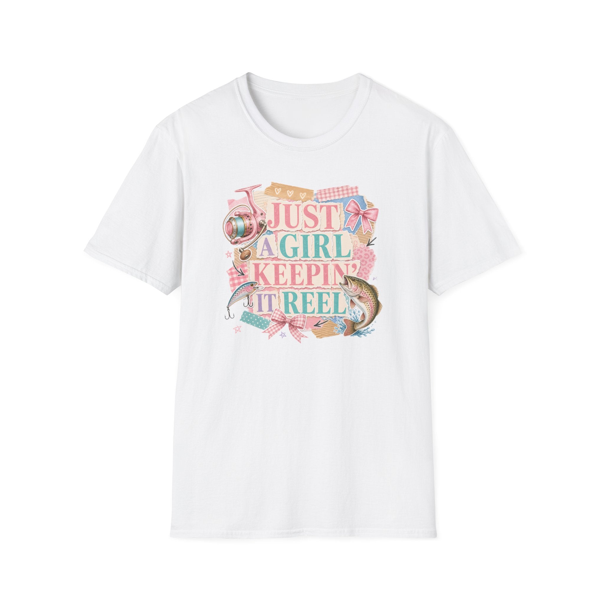 Just A Girl Keepin' It Reel T-Shirt