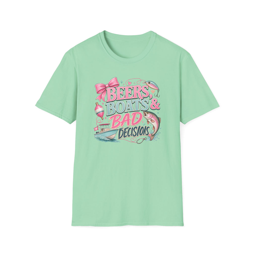 Beers Boats & Bad Decisions T-Shirt