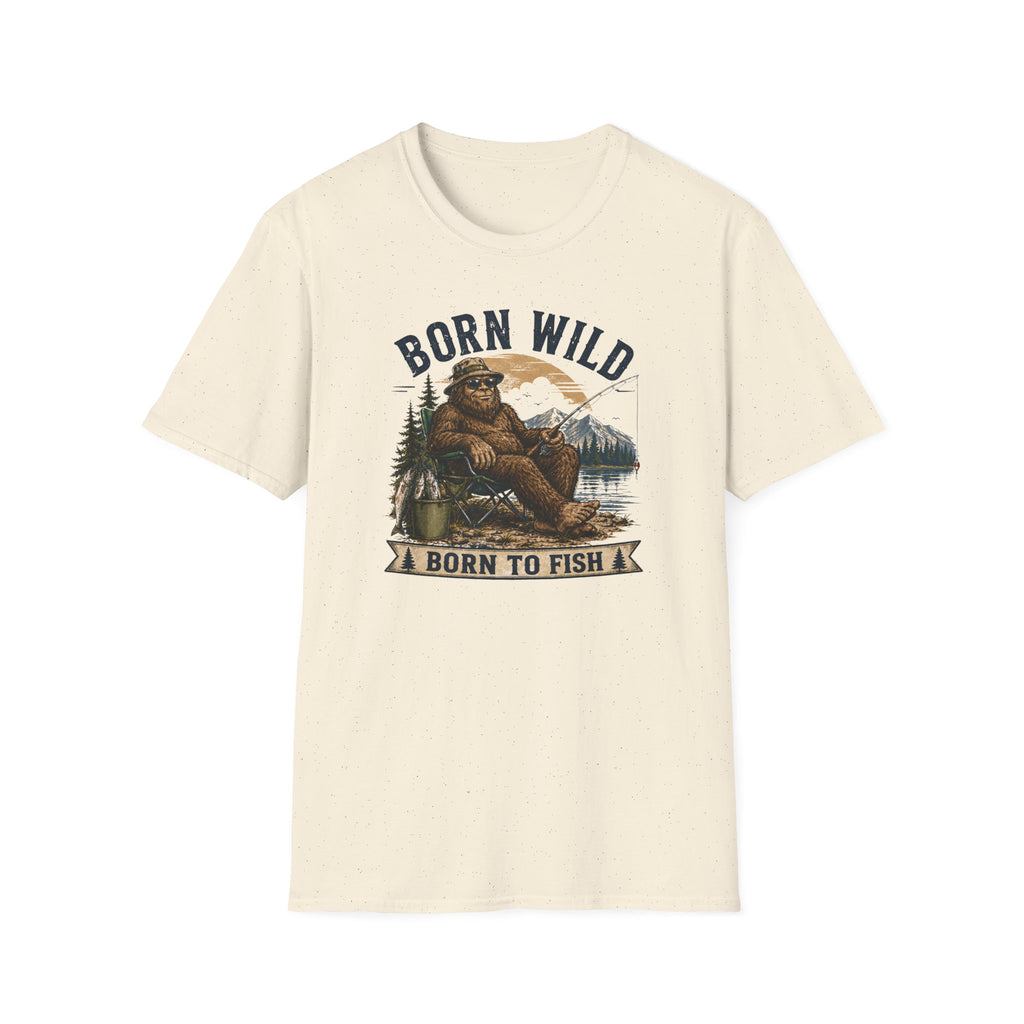 Born Wild Born to Fish T-Shirt