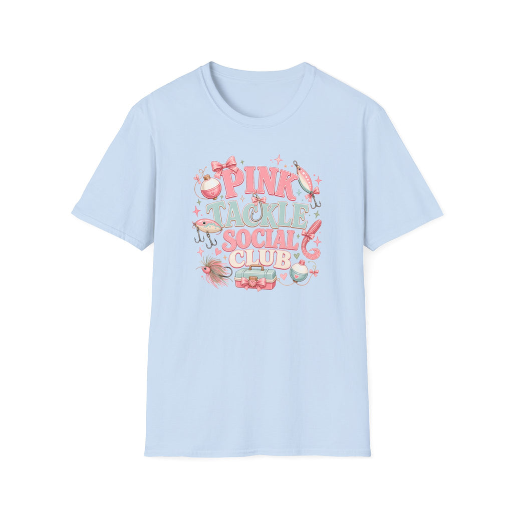 Pink Tackle Social Club T-Shirt