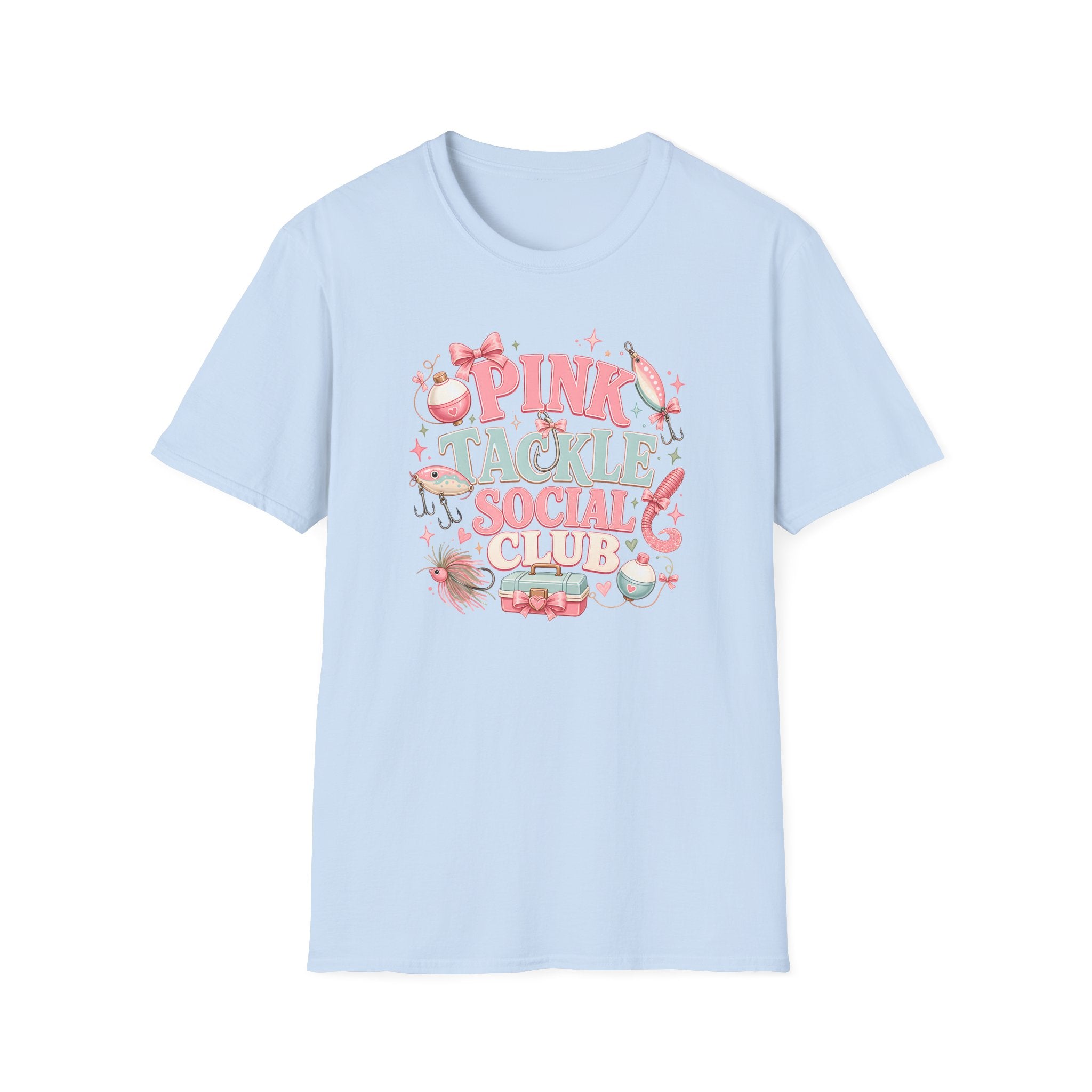 Pink Tackle Social Club T-Shirt