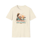 Gone Fishing Back at Sunset T-Shirt