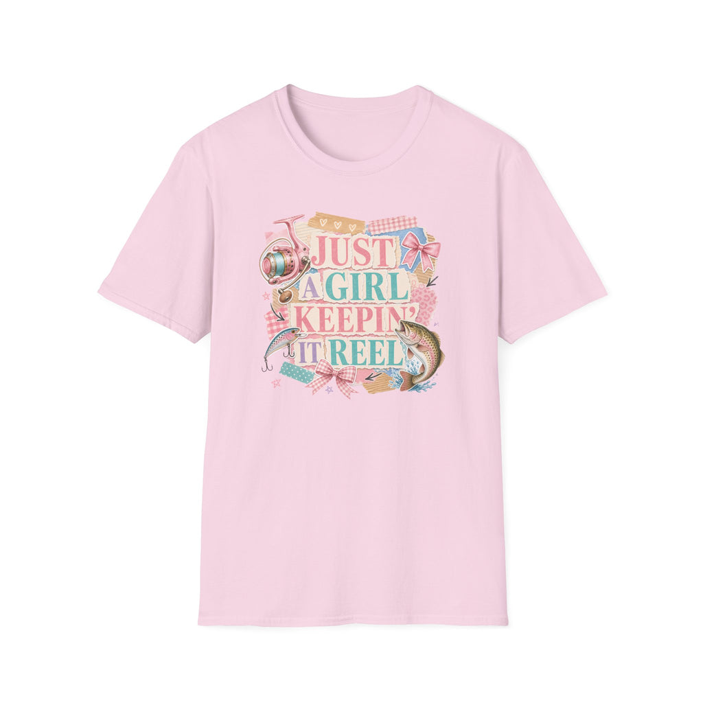 Just A Girl Keepin' It Reel T-Shirt