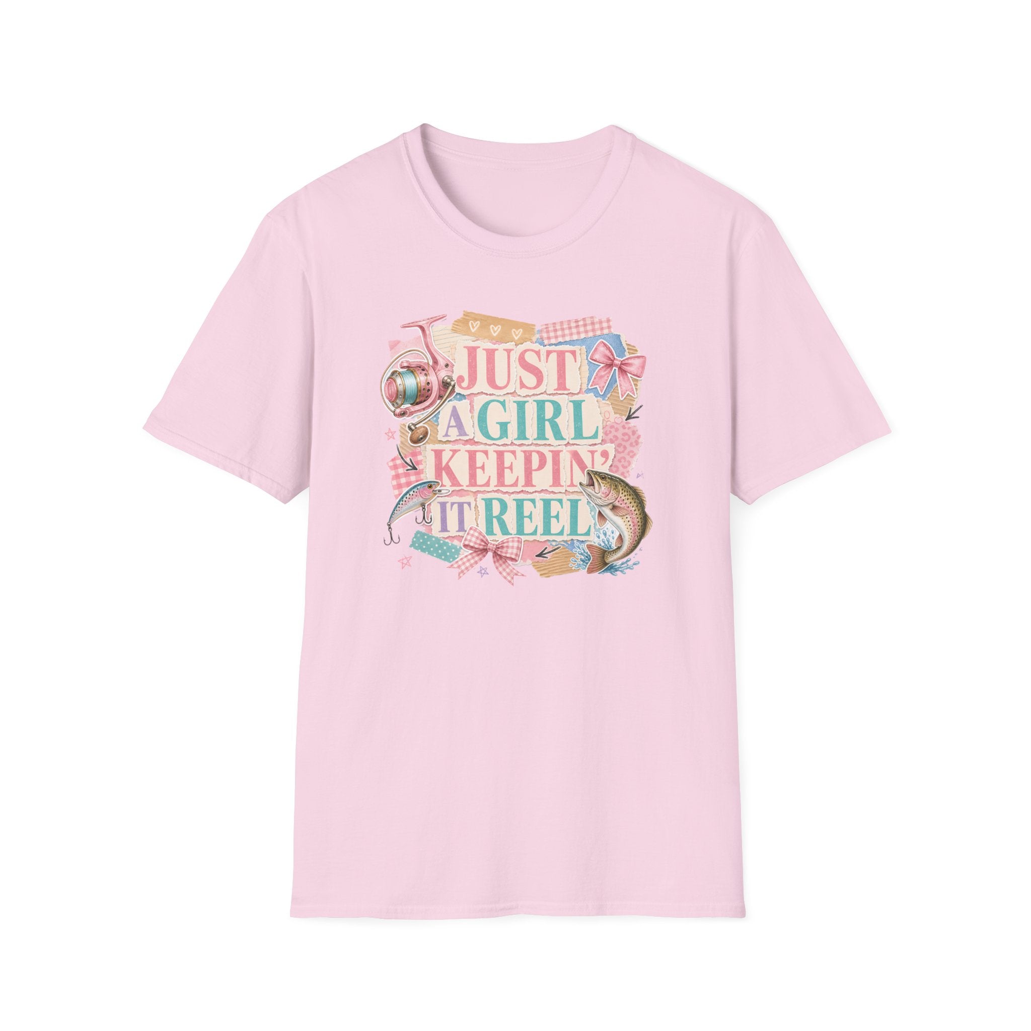Just A Girl Keepin' It Reel T-Shirt
