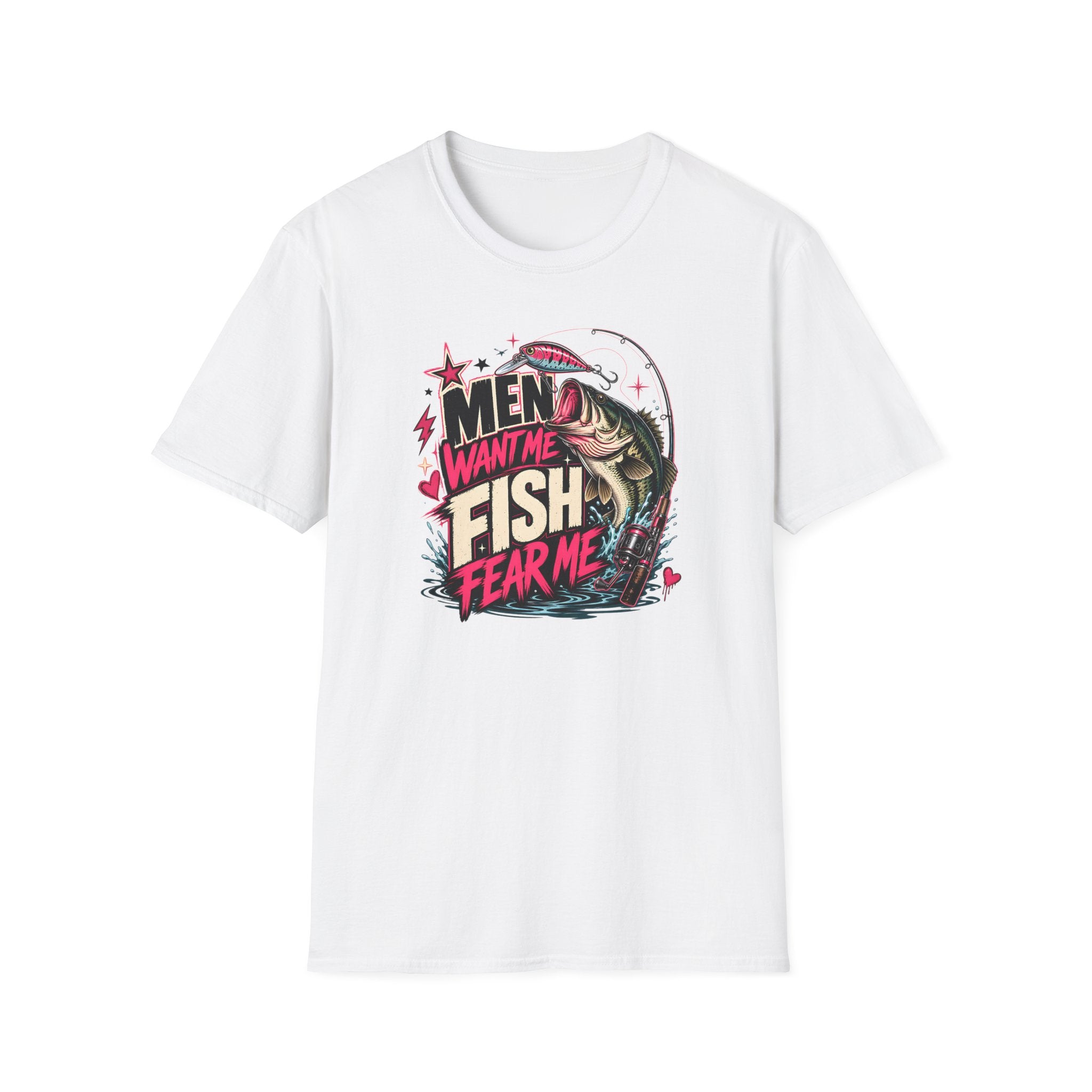 Men Want Me Fish Fear Me T-Shirt