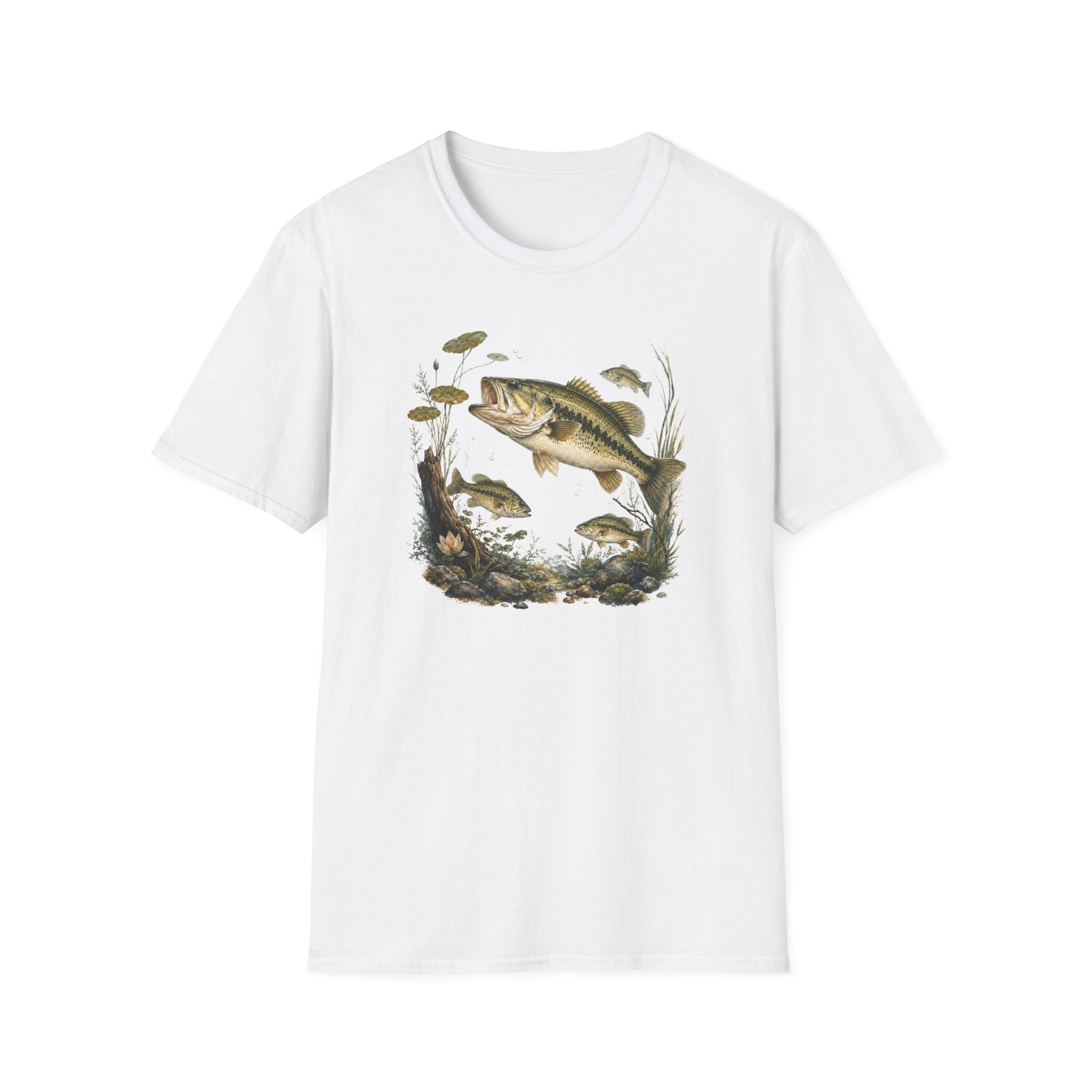 Bass Swimming T-Shirt