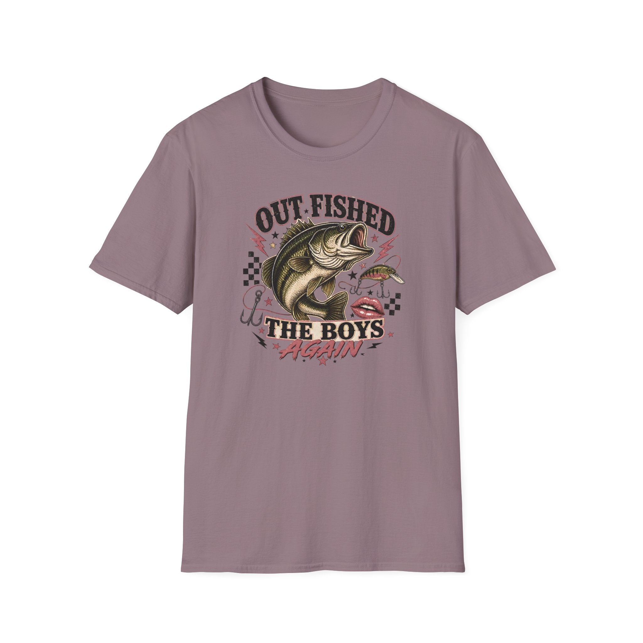 Out Fished The Boys Again T-Shirt