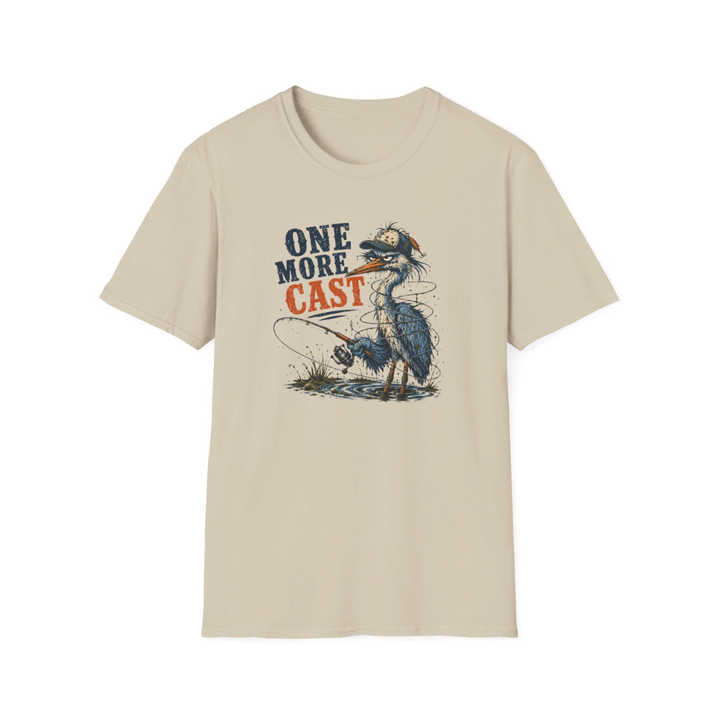 One More Cast Heron T-Shirt