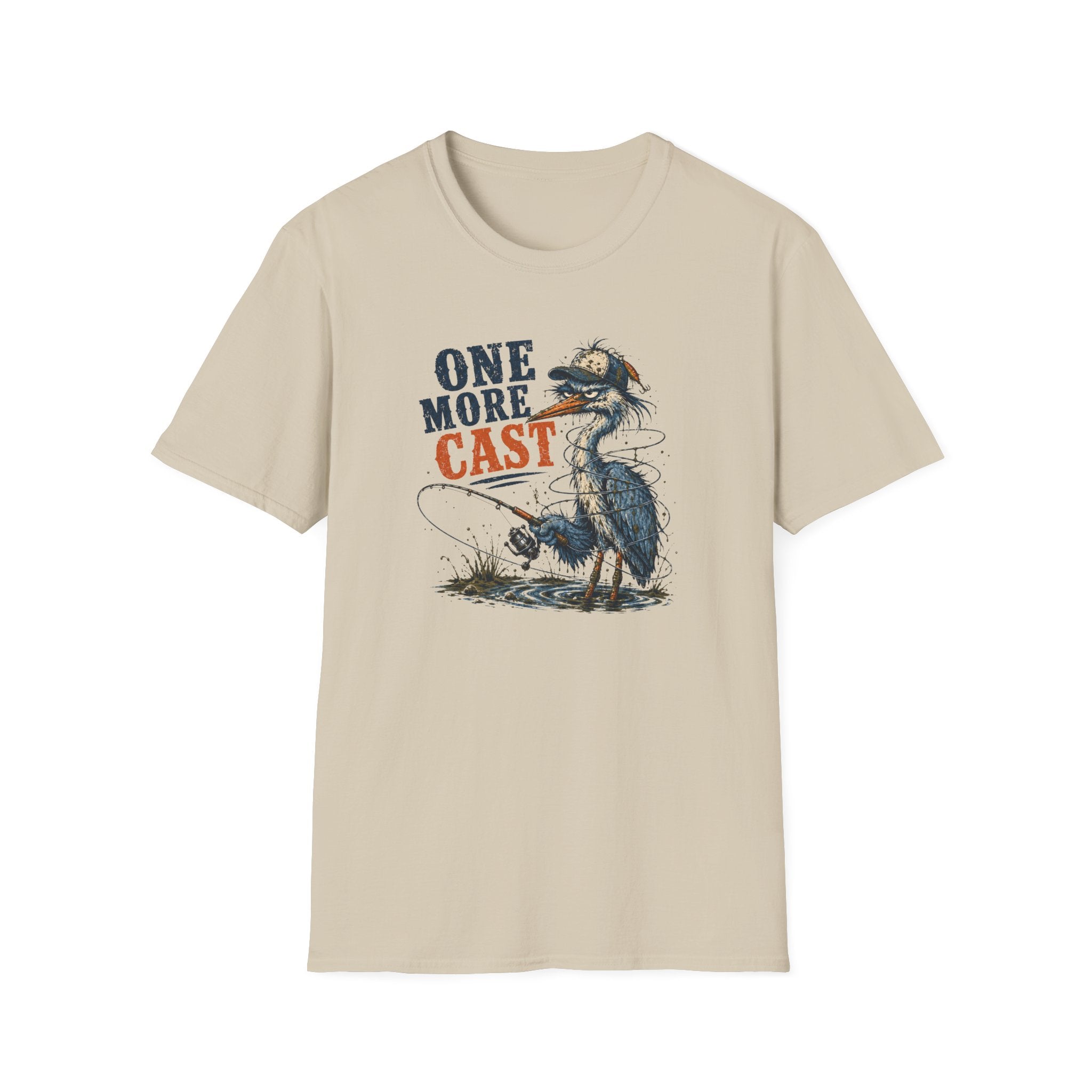 One More Cast Heron T-Shirt