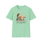 Gone Fishing Back at Sunset T-Shirt