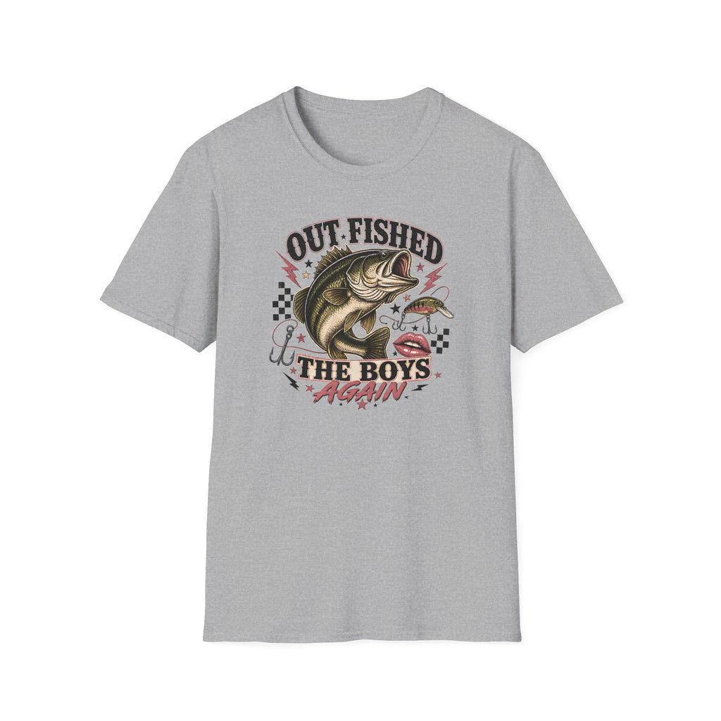 Out Fished The Boys Again T-Shirt