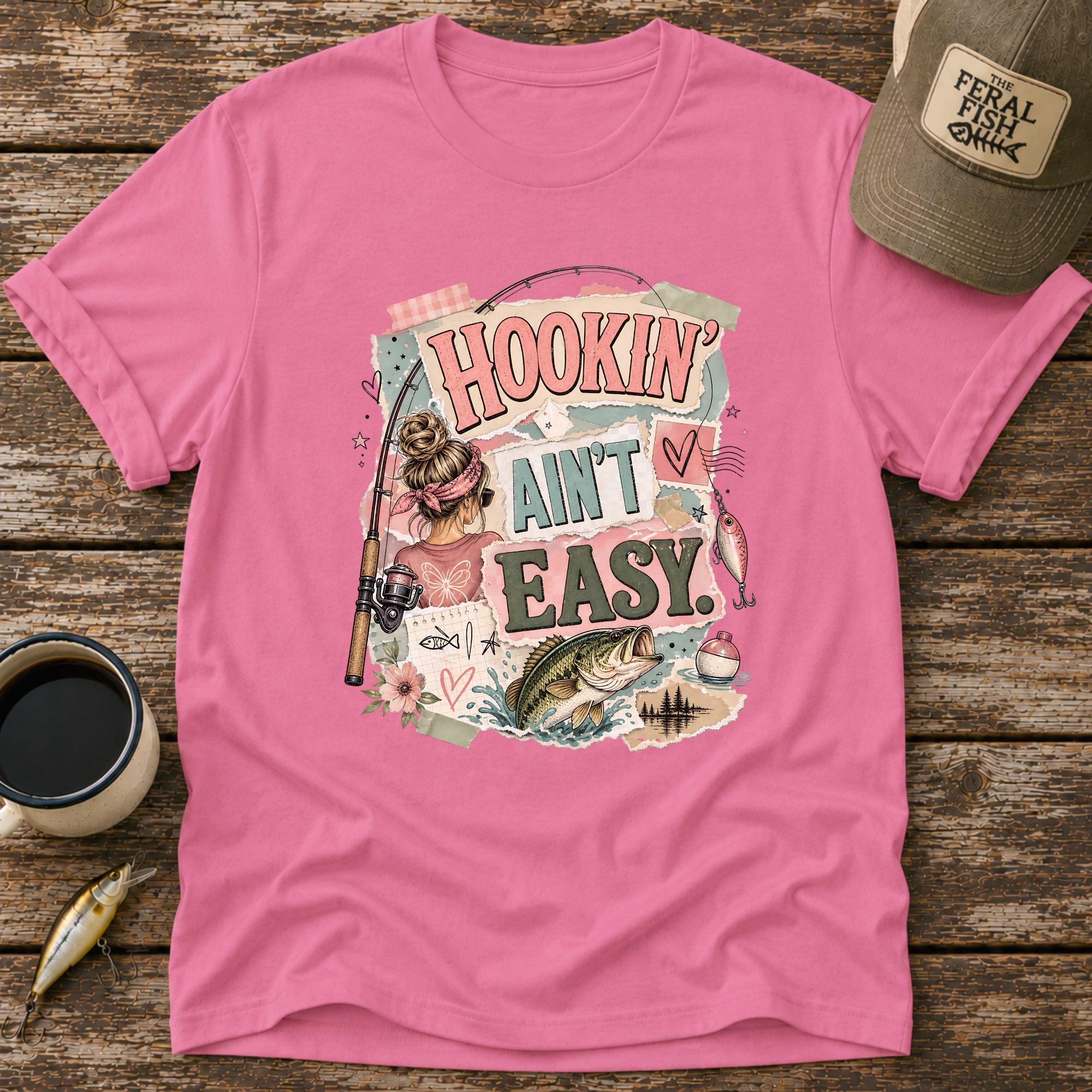 Hookin' Ain't Easy T-Shirt