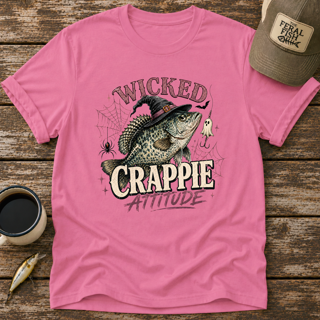 Wicked Crappie Attitude T-Shirt