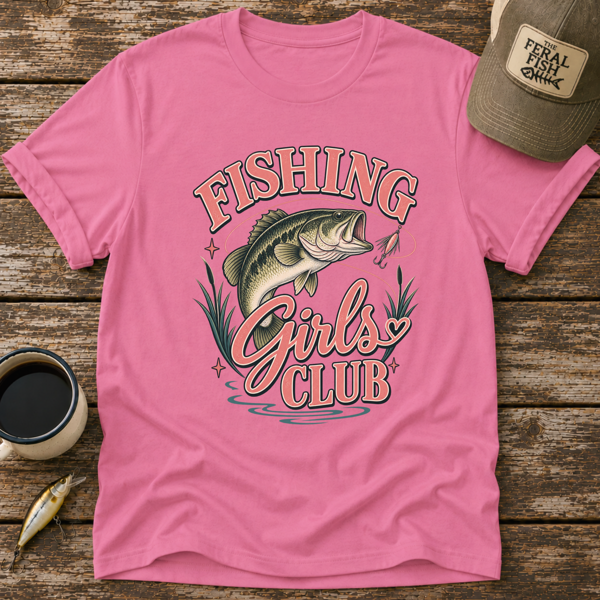 Fishing Girls Club T-Shirt
