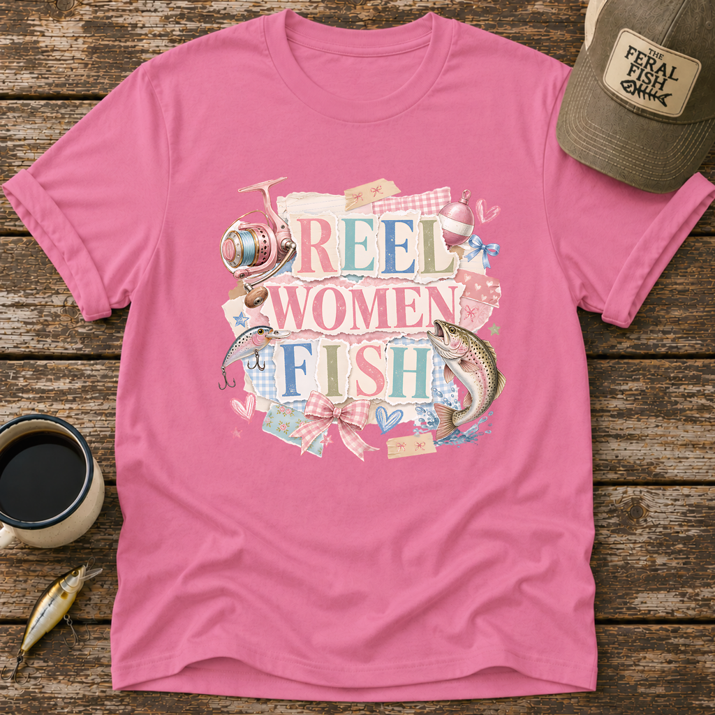 Reel Women Fish T-Shirt