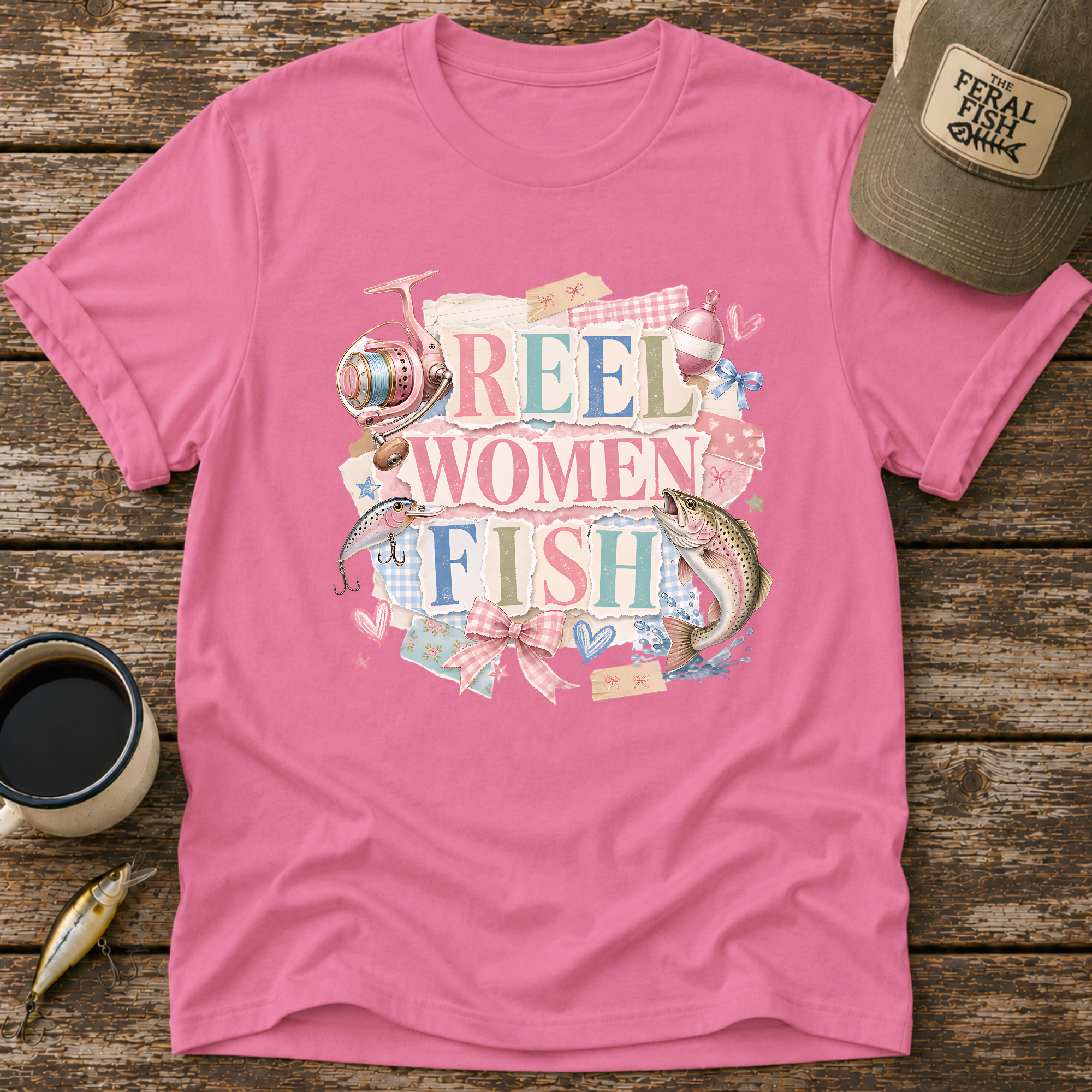 Reel Women Fish T-Shirt