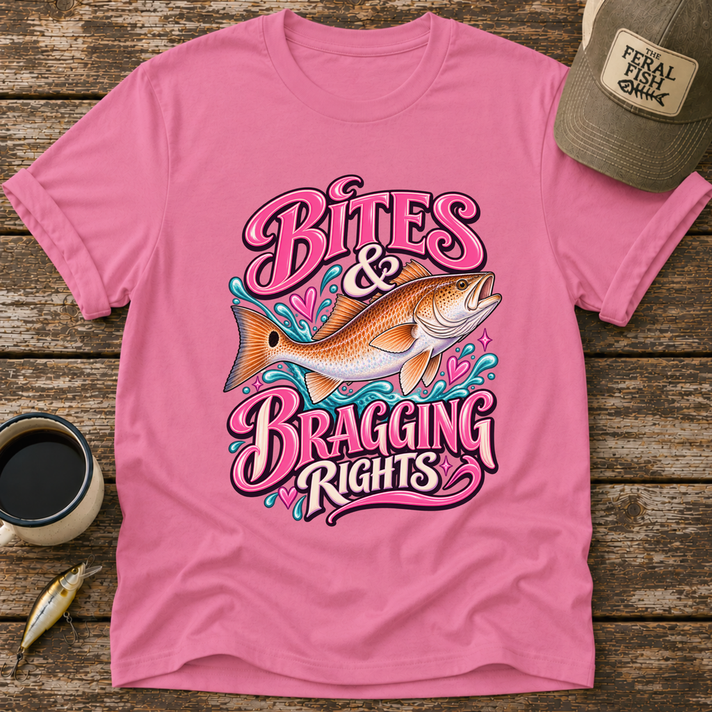 Bites & Bragging Rights Redfish T-Shirt