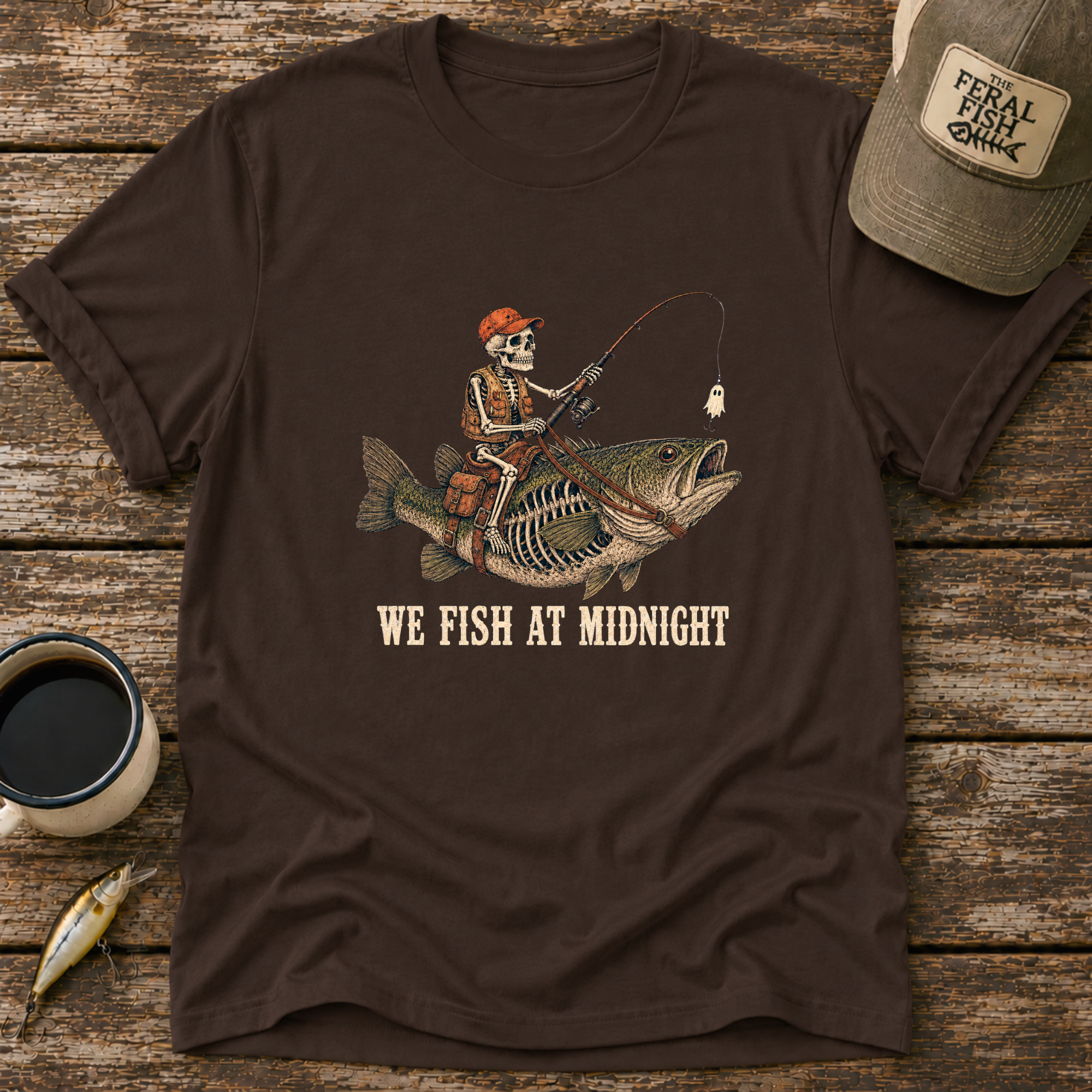 We Fish At Midnight T-Shirt