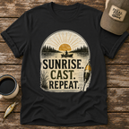 Sunrise Cast Repeat Boat T-Shirt