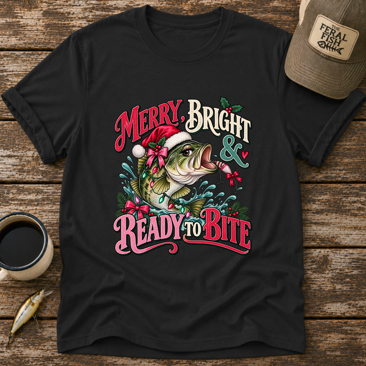 Merry Bright & Ready To Bite T-Shirt