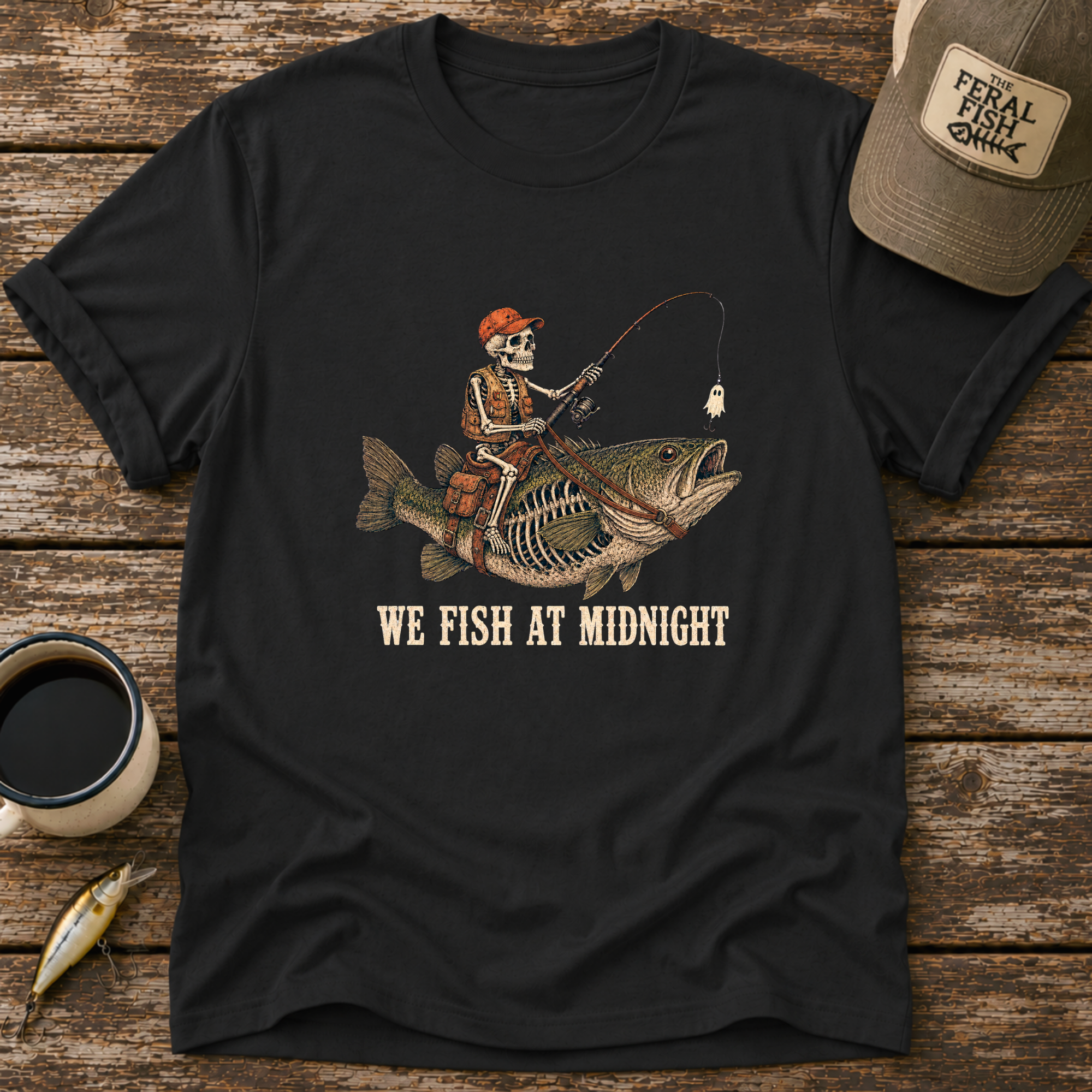 We Fish At Midnight T-Shirt