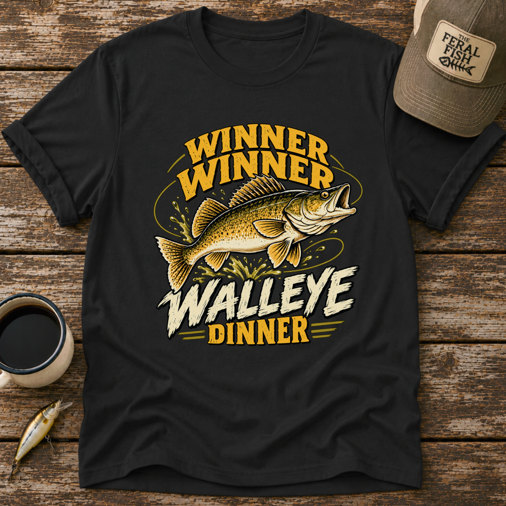 Winner Winner Walleye Dinner T-Shirt