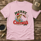 Merry Castmas Fly Fishing T-Shirt
