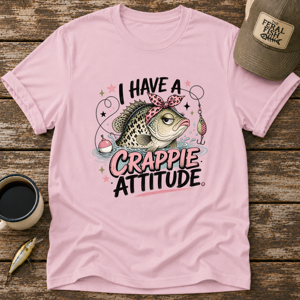 I Have A Crappie Attitude T-Shirt