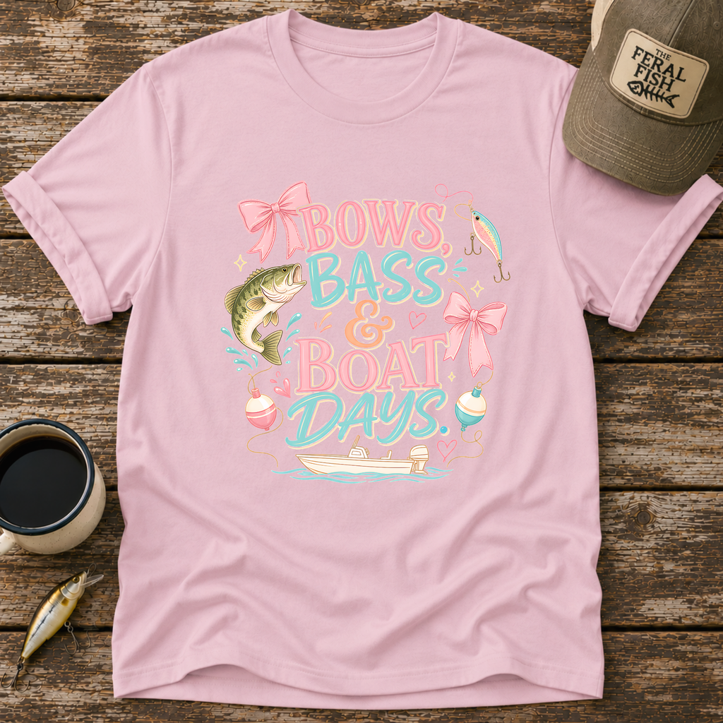 Bows Bass & Boat Days T-Shirt