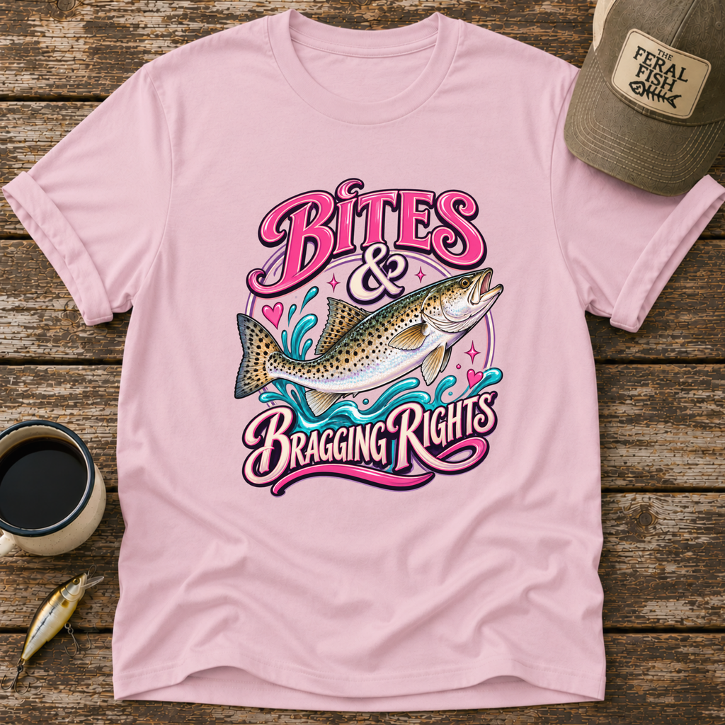 Bites & Bragging Rights Trout T-Shirt