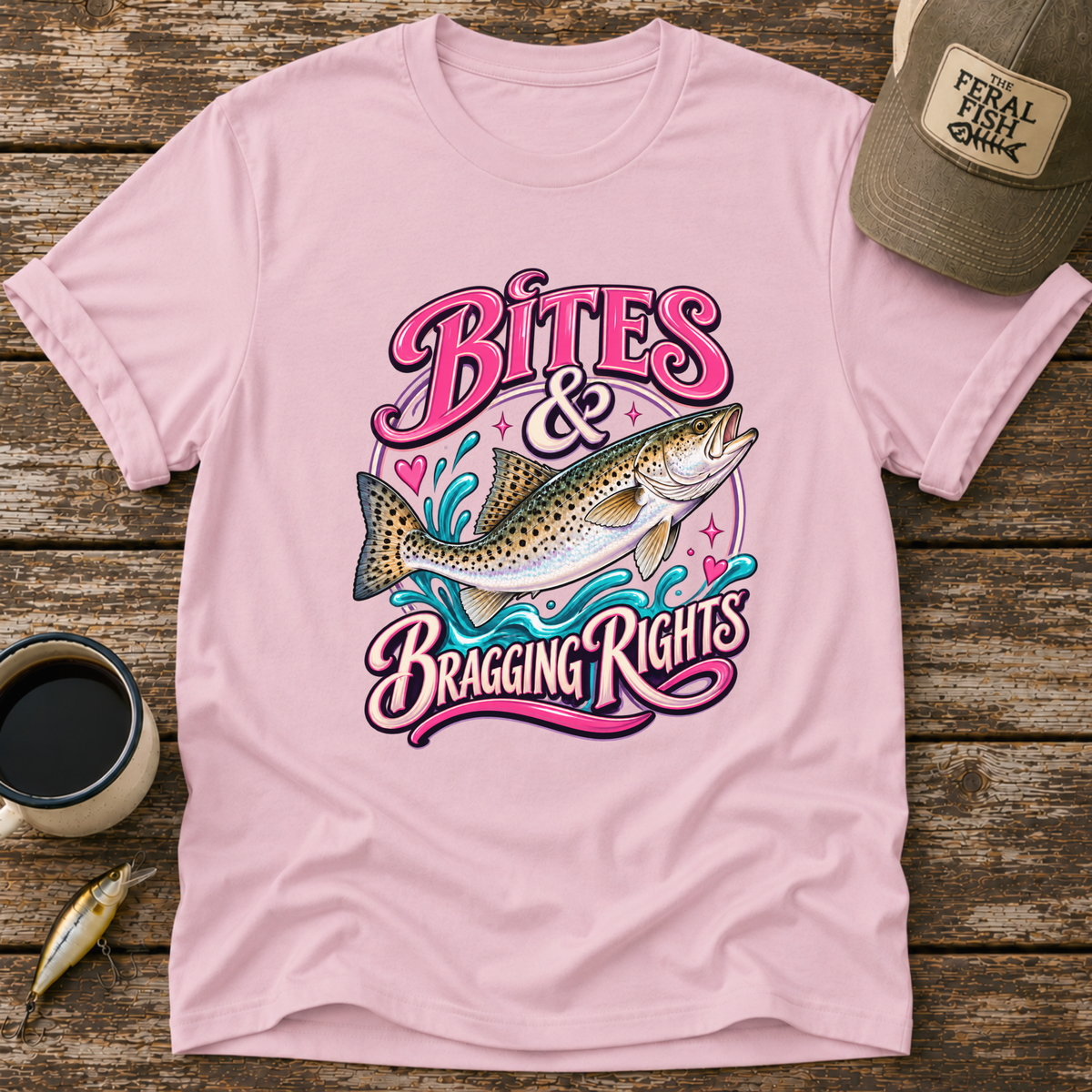 Bites & Bragging Rights Trout T-Shirt