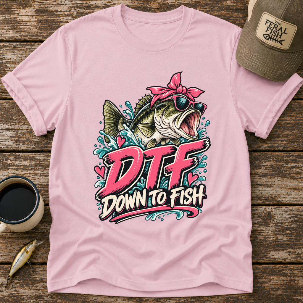 DTF Girl Bass T-Shirt