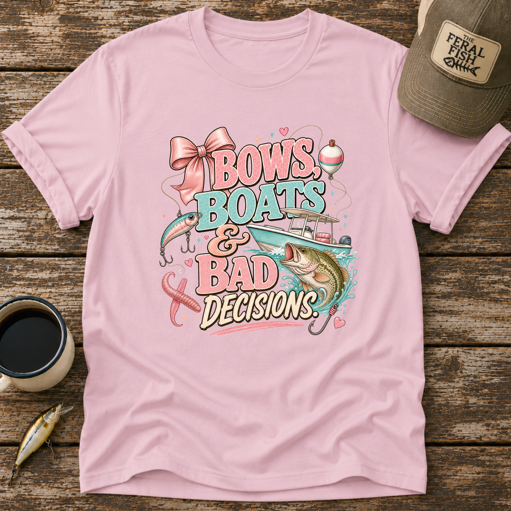 Bows Boats & Bad Decisions T-Shirt
