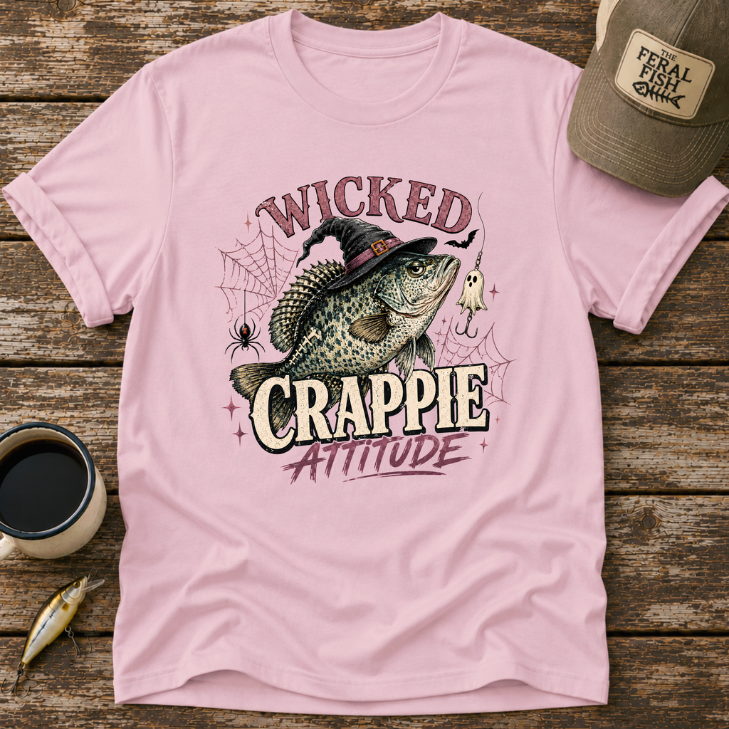 Wicked Crappie Attitude T-Shirt