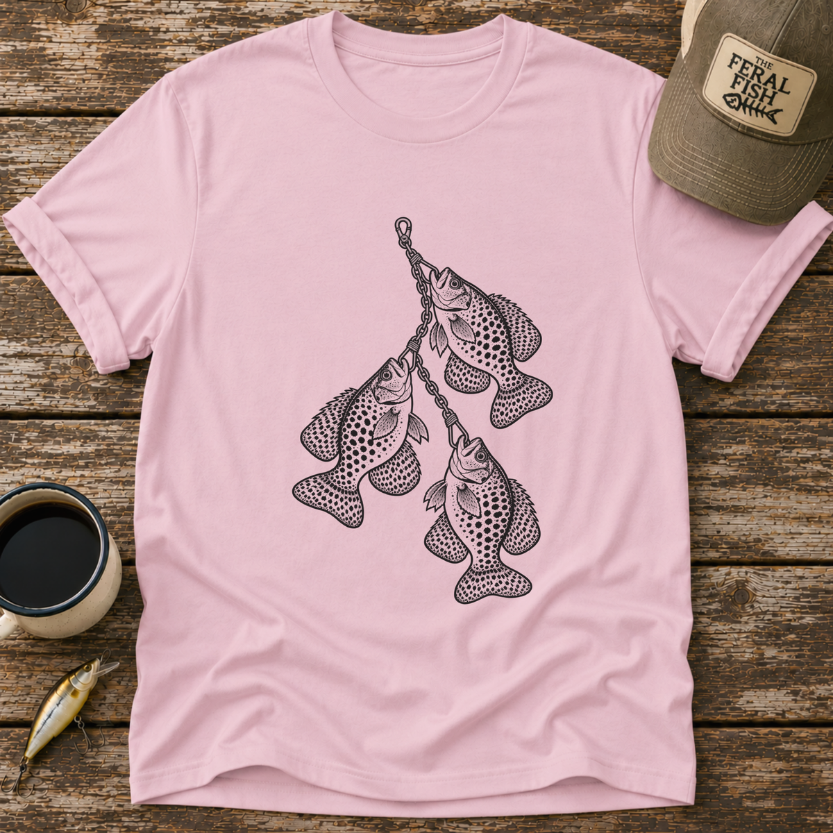 Crappie Stringer T-Shirt