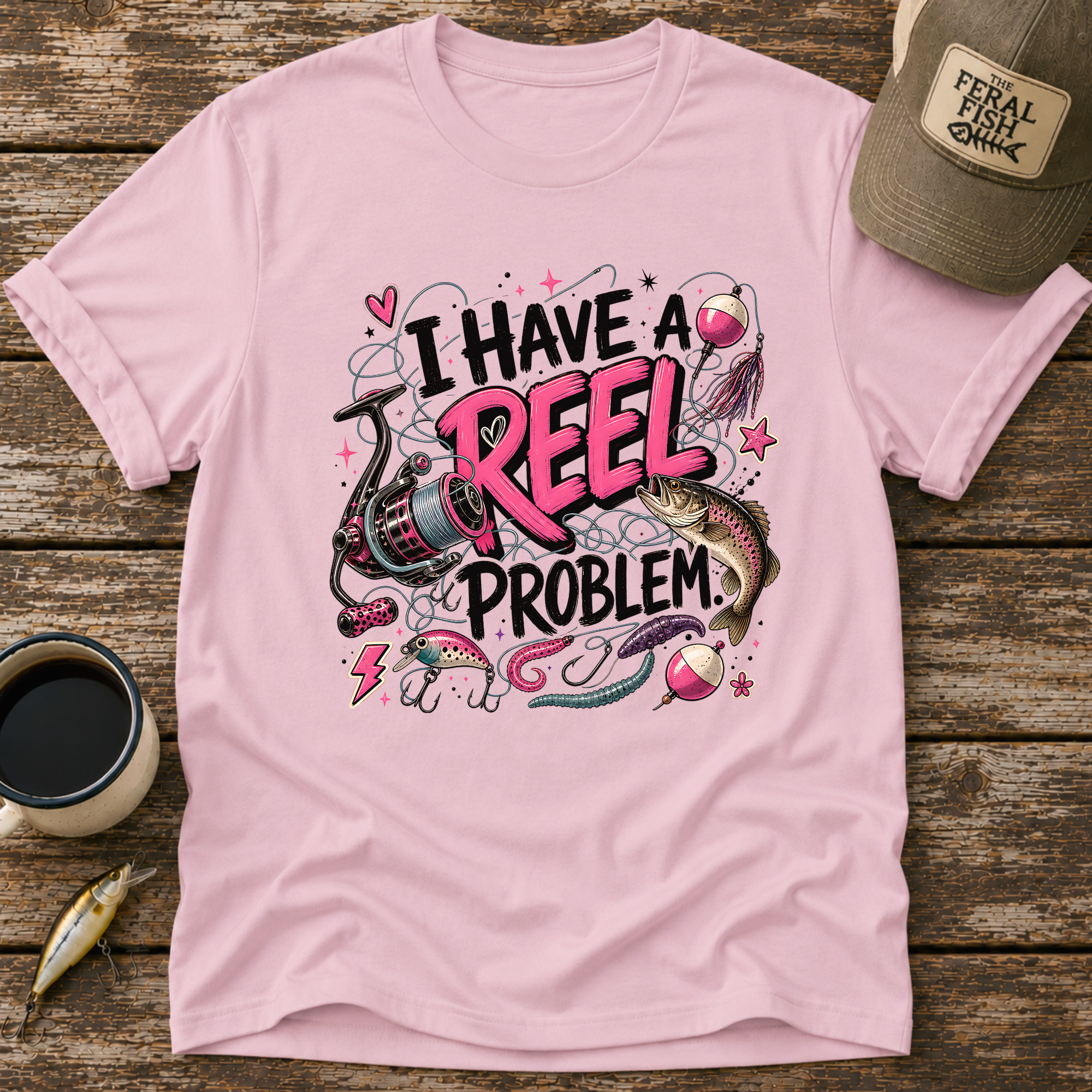 I Have A Reel Problem T-Shirt