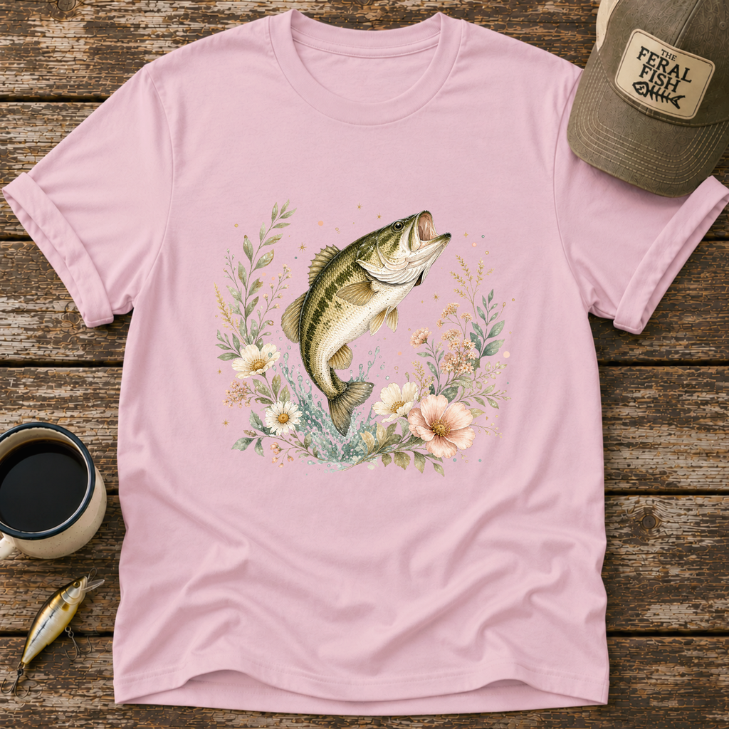 Bass and Florals T-Shirt