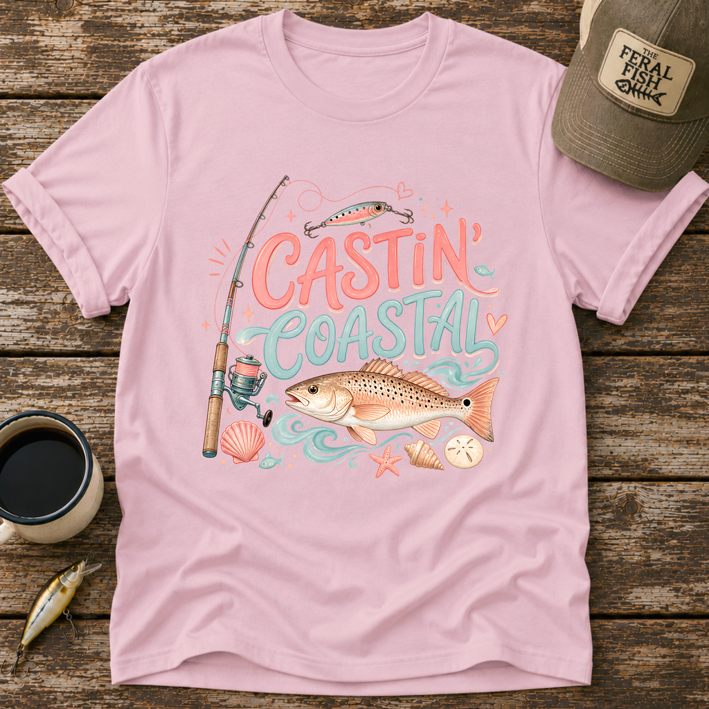 Castin' Coastal T-Shirt