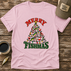 Merry Fishmas Lure Tree T-Shirt