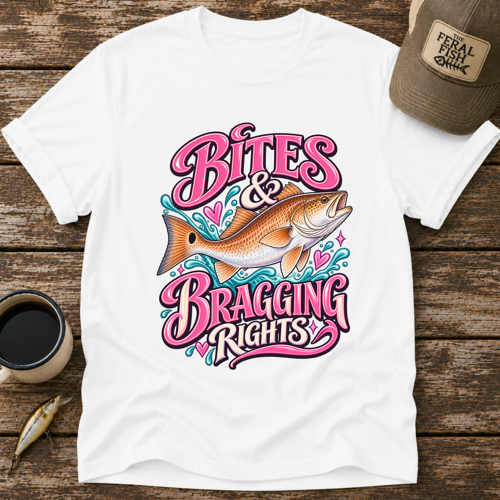 Bites & Bragging Rights Redfish T-Shirt